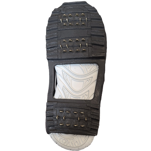 Brass Stride&reg; Non-Sparking Ice Cleats, Brass, Stud Traction, Small Pathway Supply LP