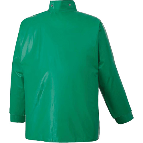 J43 380 CA-43&reg; FR Chemical- & Acid-Resistant Jacket, Small, Green Pathway Supply LP