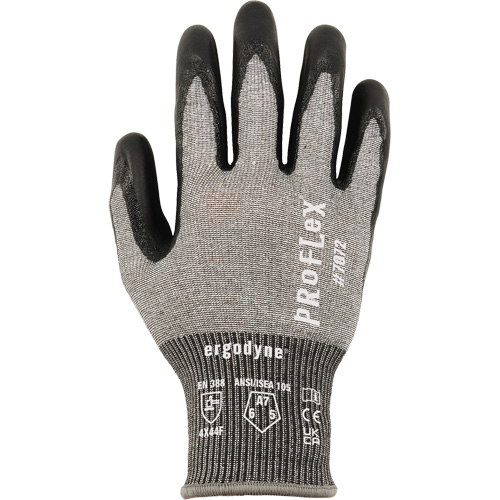 Gants r&eacute;sistant &agrave; la coupe Proflex 7072, Taille Petit, Calibre 18, Rev&ecirc;tement Nitrile, Enveloppe en PEHP/Tungst&egrave;ne, ASTM ANSI niveau A7/EN 388 niveau F Pathway Supply LP
