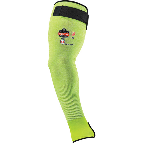Manche de protection contre la coupe ProFlex 7941-PR, TenaLux, 22", ASTM ANSI niveau A4/EN 388 niveau D, Lime haute visibilit&eacute; Pathway Supply LP