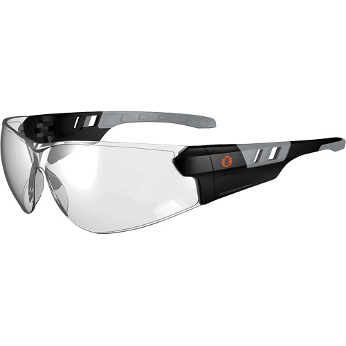 Lunettes de s&eacute;curit&eacute; sans monture Skullerz SAGA, Lentille Int&eacute;rieur/ext&eacute;rieur, Anti-&eacute;gratignures, ANSI Z87+/R&eacute;pond ou surpasse la norme CSA Z94.3 Pathway Supply LP