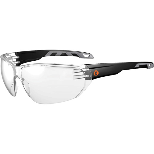 Lunettes de s&eacute;curit&eacute; sans monture Skullerz VALI, Lentille Transparent, Antibu&eacute;e/Anti-&eacute;gratignures, ANSI Z87+/R&eacute;pond ou surpasse la norme CSA Z94.3 Pathway Supply LP