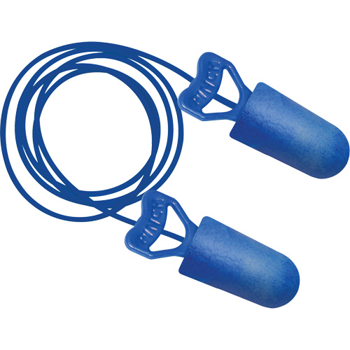 Food Pro PinchFit BioSoft BioBased Metal Detectable Earplugs, Corded, One-Size, Bulk - Box, 32 NRR dB Pathway Supply LP