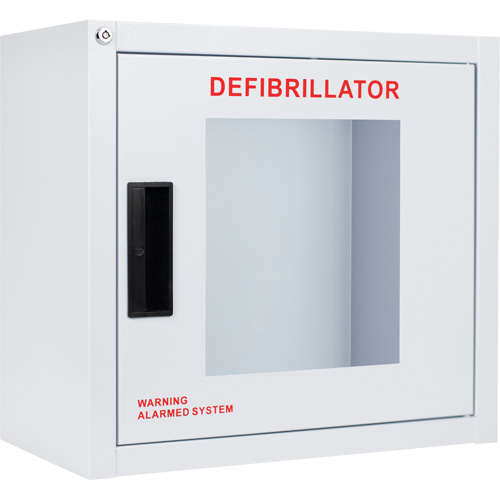 Grande armoire standard pour DEA avec alarme, Zoll AED Plus/Zoll AED 3/Cardio-Science/Physio-Control Pour, Non m&eacute;dical Pathway Supply LP