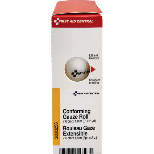 Recharge de bandage en gaze &eacute;tirable et conforme SmartCompliance, Rouleau, 6' lo x 3" la, St&eacute;rile, Dispositif m&eacute;dical Classe 1 Pathway Supply LP