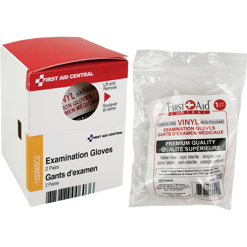 SmartCompliance&reg; Refill Examination Gloves, Vinyl, Powder-Free, Clear, Class 2 Pathway Supply LP