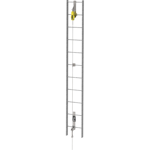 Latchways&reg; Vertical Ladder Lifeline Kit, Stainless Steel Pathway Supply LP