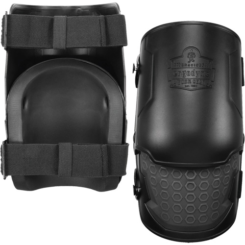 ProFlex 360 Hard Shell Hinged Knee Pads, Buckle Style, Rubber Caps, Foam Pads Pathway Supply LP