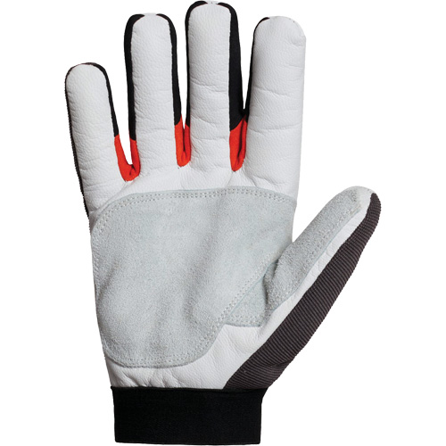 Gants de m&eacute;canicien Clutch Gear Thinsulate, Paume Cuir fleur de ch&egrave;vre/Cuir refendu, Taille Petit/7 Pathway Supply LP