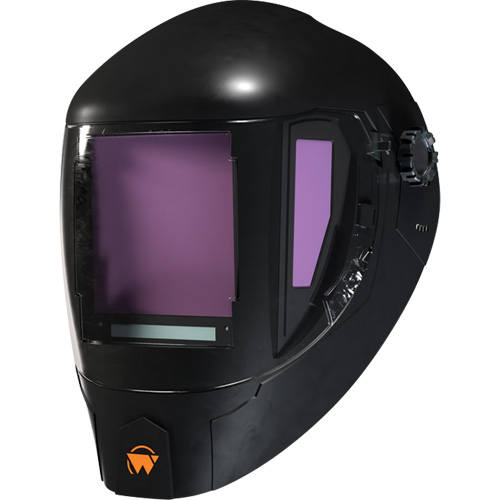 ArcOne&reg; Orbit Welding Helmet, 6" L x 4" W View Area, 3 - 13 Shade Range, Black Pathway Supply LP