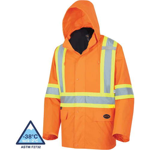5632 The Rock 3-in-1 Parka, High Visibility Orange, X-Small Pathway Supply LP