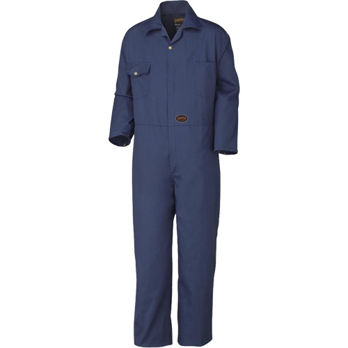 515 Coveralls with Brass Zipper, Men's, Navy Blue, Size 36 Pathway Supply LP