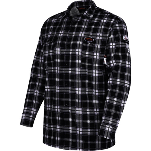 5781 Flame-Gard&reg; 100% Cotton Safety Shirt, Small, Multi-Colour Pathway Supply LP
