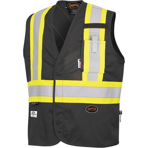 7729 Veste r&eacute;sistante aux arcs &eacute;lectriques FR-Tech, Petit, Noir, 10 cal/cm² Pathway Supply LP