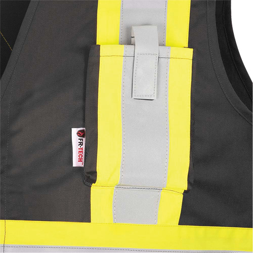 7729 Veste r&eacute;sistante aux arcs &eacute;lectriques FR-Tech, Petit, Noir, 10 cal/cm² Pathway Supply LP