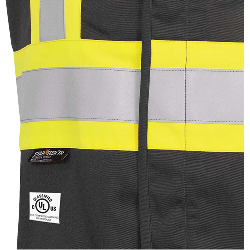 7729 Veste r&eacute;sistante aux arcs &eacute;lectriques FR-Tech, Petit, Noir, 10 cal/cm² Pathway Supply LP
