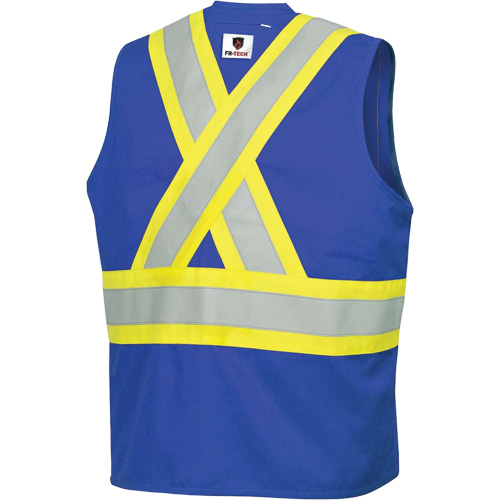 7730 Veste r&eacute;sistante aux arcs &eacute;lectriques FR-Tech, Petit, Bleu royal, 10 cal/cm² Pathway Supply LP