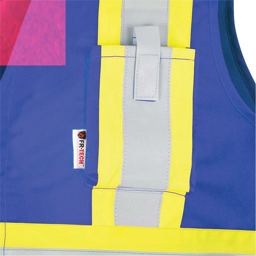 7730 Veste r&eacute;sistante aux arcs &eacute;lectriques FR-Tech, Petit, Bleu royal, 10 cal/cm² Pathway Supply LP