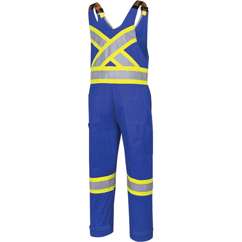 7714 FR-Tech&reg; Flame-Resistant Overalls, Small, Royal Blue Pathway Supply LP