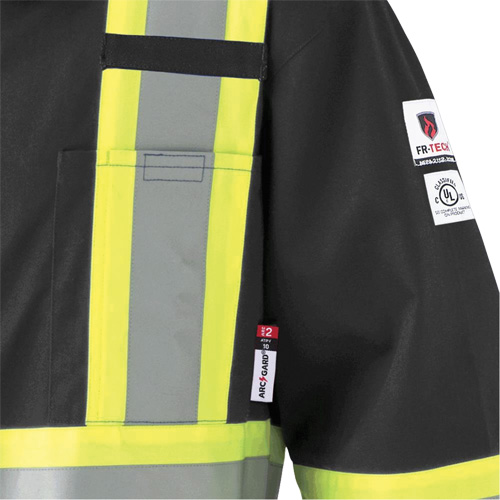 7702BKT Combinaison FR-Tech contre les arcs, Taille 40 (grand taille), Noir, 10 cal/cm² Pathway Supply LP