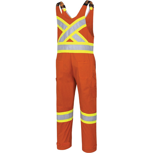 7712 FR-Tech&reg; Flame-Resistant Overalls, Small, High Visibility Orange Pathway Supply LP