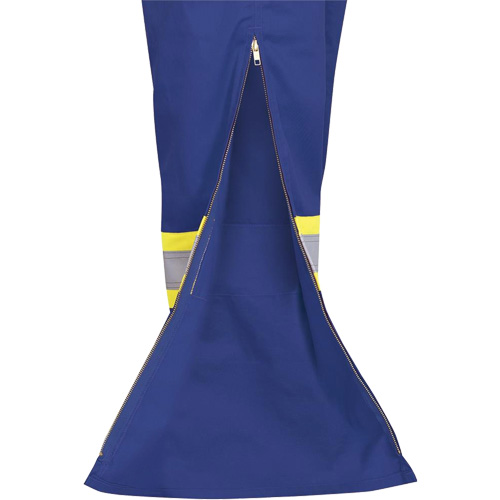 7706 Combinaison ignifuge FR-Tech avec fermetures &agrave; glissi&egrave;re aux jambes, Taille 36, Bleu royal, 9,7 cal/cm² Pathway Supply LP