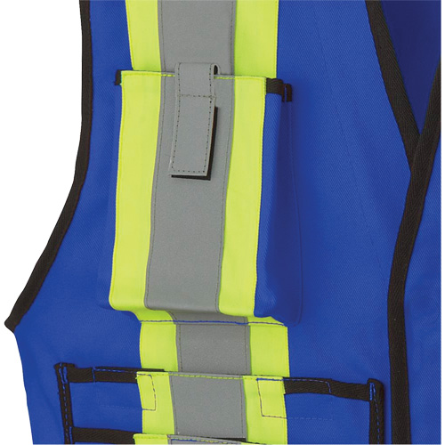 7733 Veste d'arpenteur ignifuge et r&eacute;sistant aux arcs &eacute;lectriques FR-Tech, Petit, Bleu royal, 9,7 cal/cm² Pathway Supply LP