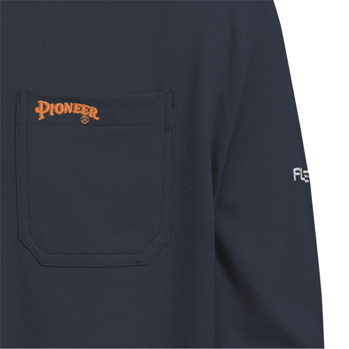 339SFA Chemise de s&eacute;curit&eacute; &agrave; manches longues ignifuge, Petit, Orange haute visibilit&eacute; Pathway Supply LP