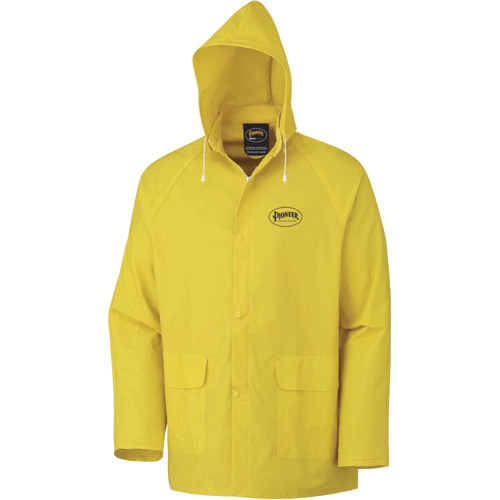 577J Veste imperm&eacute;able, Polyester/PVC, Petit, Jaune Pathway Supply LP