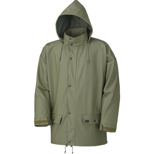 D7000 Veste imperm&eacute;able extensible, Polyur&eacute;thane, T-petit, Vert Pathway Supply LP