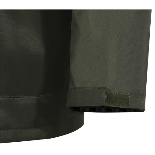 D8120J Manteau &agrave; capuchon ind&eacute;chirable Nailhead pour planteur d'arbres, Polyester/PVC, T-petit, Vert Pathway Supply LP