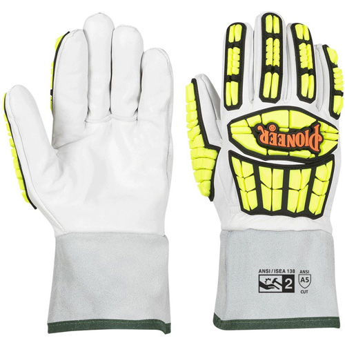 5385 Cut & Impact-Resistant Gloves, Size Small, 13 Gauge, Goatskin Shell, ASTM ANSI Level A5 Pathway Supply LP