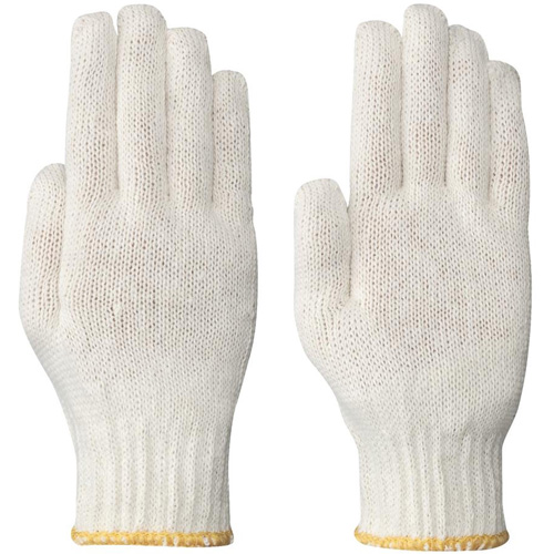 541 Knitted Liner Gloves, Poly/Cotton, Large Pathway Supply LP