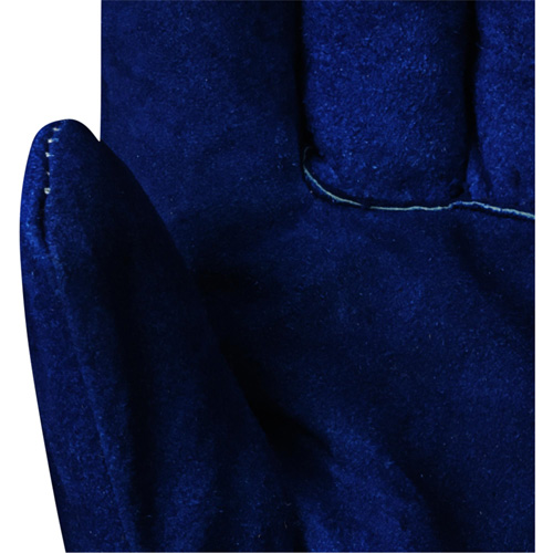630 Blue Insulated Fitter's Gloves, One Size, Split Cowhide Palm, Boa Inner Lining Pathway Supply LP