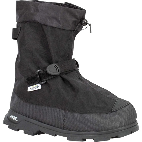 Voyager Glacier Trek Cleats Overshoes with Heels, Nylon/Polyurethane, Buckle, Fits Men's 5 - 6.5/Women's 6 - 8 Pathway Supply LP