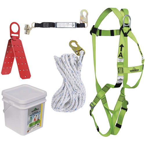 RK4-50 Compliance Fall Protection Kit, Roofer's Kit Pathway Supply LP