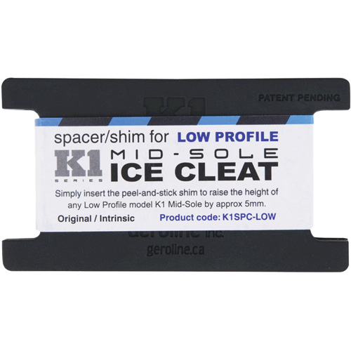 Cale mince pour crampons &agrave; glace pour la partie centrale K1 Pathway Supply LP