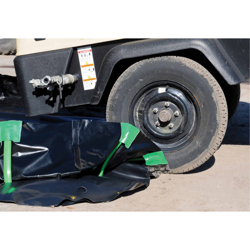 Ultra-Containment Berm&reg;, 269 US gal. Capacity, 6' W x 6' L x 12" H, Stake Wall Pathway Supply LP