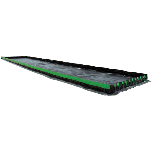 Ultimate Copolymer 2000 Ultra-Containment Berm&reg;, 748 US gal. Capacity, 10' W x 10' L x 12" H, Hinge Bracket Pathway Supply LP