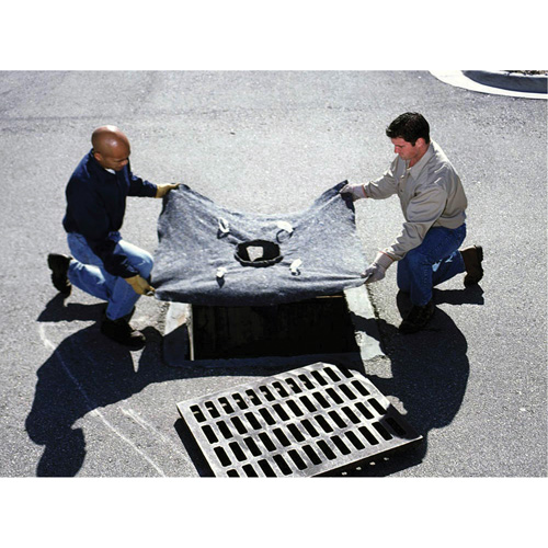Recycled Ultra-Drain Guard&reg; Catch Basin Insert, Oil & Sediment, 48" L x 36" W Pathway Supply LP