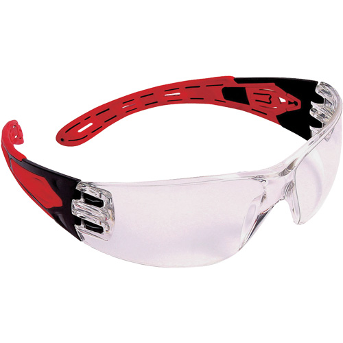 Lunettes de s&eacute;curit&eacute; sans cadre Volcano, Lentille Transparent, Antibu&eacute;e/Anti-&eacute;gratignures/Antistatique, ANSI Z87+/R&eacute;pond ou surpasse la norme CSA Z94.3 Pathway Supply LP