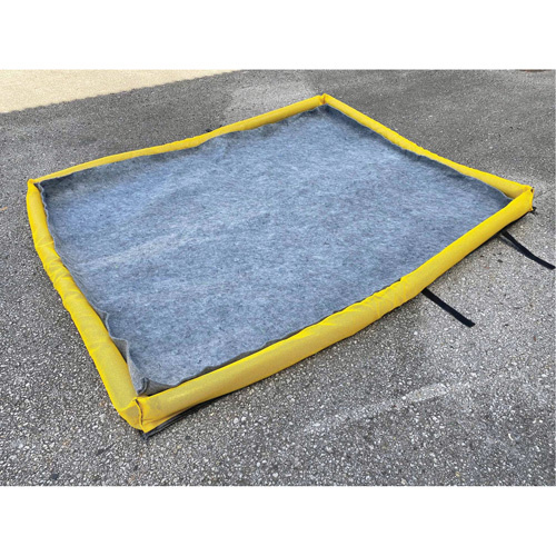 Medium Ultra-Filter Pad, 1.5 US Gal. Capacity, 3.5' W x 2.5' L x 3" H, Foam Wall Pathway Supply LP