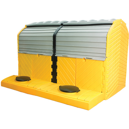 Extender Kit without Drain for Ultra-Hard Top Spill Pallets&reg;, 64" L x 79" W x 62" H, 9000 lbs. Load Capacity Pathway Supply LP