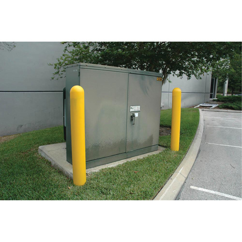 Ultra-Post Protector, 4" dia. x 52" l, Jaune Pathway Supply LP