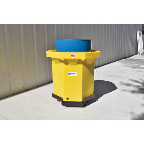 Ultra-Spill Collector &agrave; fond plat, 66 gal. US, Mobile Pathway Supply LP