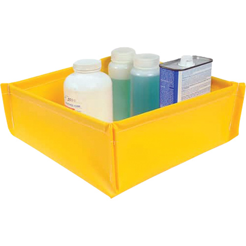 Flexible Ultra-Utility Tray&reg;, 12" L x 12" W x 4.8" H, 1.5 US Gal. Spill Capacity Pathway Supply LP