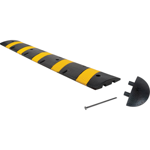 Ensemble de bosse de d&eacute;c&eacute;l&eacute;ration, Caoutchouc, 6' lo x 11" la x 2" h Pathway Supply LP