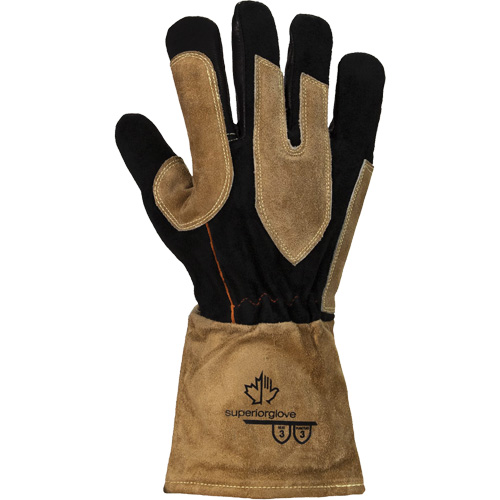Endura&reg; 505GP MIG Welding Gloves, Grain Goatskin, Size Medium Pathway Supply LP
