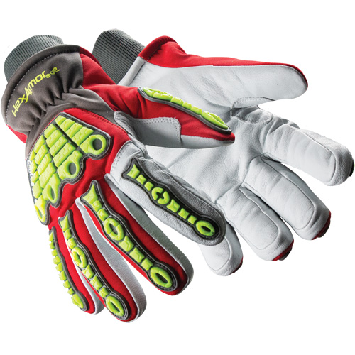 Chrome SLT&reg; Winter 4073W Impact Gloves, 6/X-Small, Goatskin Palm, Knit Wrist Cuff Pathway Supply LP