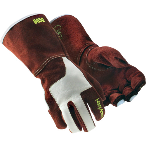 Gants de soudage HeatArmor 5050, Cuir de vache refendu, Taille Petit/7 Pathway Supply LP